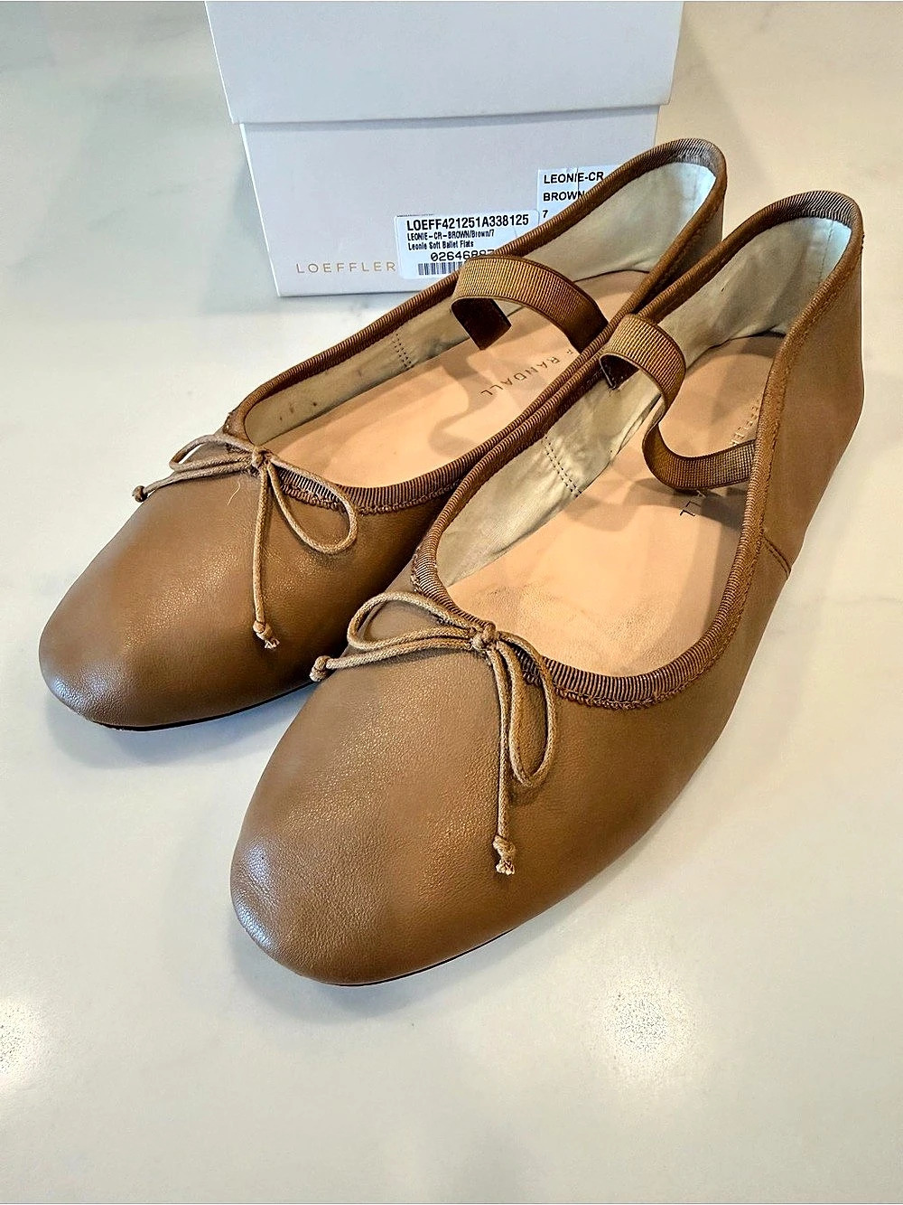 Loeffler Randall Brown Ballet Flats